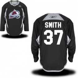 Colin Smith Colorado Avalanche Reebok Premier Practice Alternate Jersey (Black)