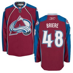 Daniel Briere Colorado Avalanche Reebok Authentic Burgundy Home Jersey (Red)