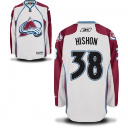 Joey Hishon Colorado Avalanche Reebok Premier Home Jersey (White)
