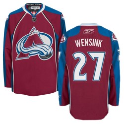 John Wensink Colorado Avalanche Reebok Authentic Burgundy Home Jersey (Red)