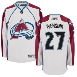 John Wensink Colorado Avalanche Reebok Authentic Away Jersey (White)