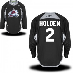 Nick Holden Colorado Avalanche Reebok Authentic Practice Alternate Jersey (Black)