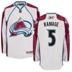 Rob Ramage Colorado Avalanche Reebok Authentic Away Jersey (White)