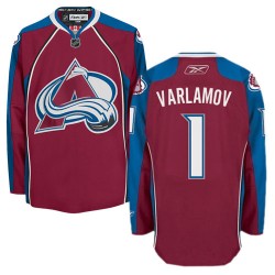 Semyon Varlamov Colorado Avalanche Reebok Premier Burgundy Home Jersey (Red)