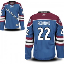 Zach Redmond Colorado Avalanche Reebok Women's Authentic Alternate Jersey (Royal Blue)
