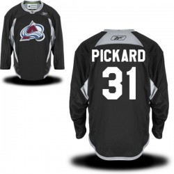 Calvin Pickard Colorado Avalanche Reebok Authentic Practice Alternate Jersey (Black)