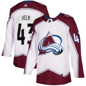 Darren Helm Colorado Avalanche Adidas Authentic 2020/21 Away Jersey (White)