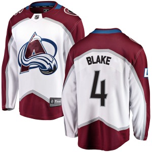 Rob Blake Colorado Avalanche Fanatics Branded Breakaway Away Jersey (White)
