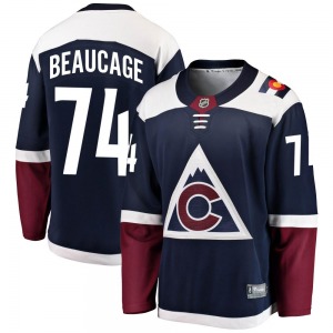 Alex Beaucage Colorado Avalanche Fanatics Branded Youth Breakaway Alternate Jersey (Navy)