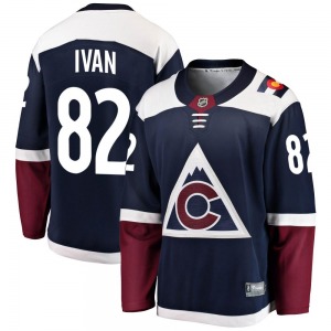 Ivan Ivan Colorado Avalanche Fanatics Branded Youth Breakaway Alternate Jersey (Navy)