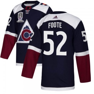 Adam Foote Colorado Avalanche Adidas Youth Authentic Alternate 2022 Stanley Cup Champions Jersey (Navy)