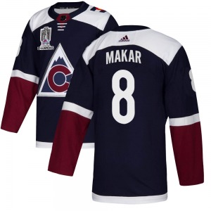 Cale Makar Colorado Avalanche Adidas Youth Authentic Alternate 2022 Stanley Cup Champions Jersey (Navy)