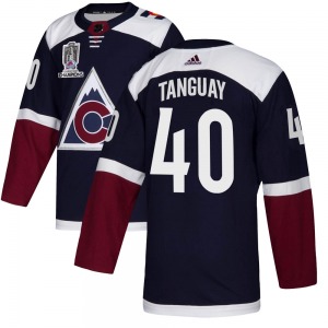 Alex Tanguay Colorado Avalanche Adidas Youth Authentic Alternate 2022 Stanley Cup Champions Jersey (Navy)