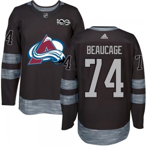 Alex Beaucage Colorado Avalanche Authentic 1917-2017 100th Anniversary Jersey (Black)