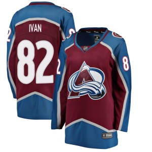 Ivan Ivan Colorado Avalanche Fanatics Branded Women's Breakaway Maroon Home Jersey