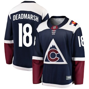 Adam Deadmarsh Colorado Avalanche Fanatics Branded Breakaway Alternate Jersey (Navy)