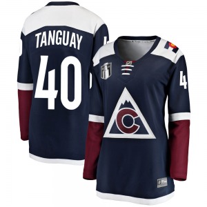 Alex Tanguay Colorado Avalanche Fanatics Branded Women's Breakaway Alternate 2022 Stanley Cup Final Patch Jersey (Navy)