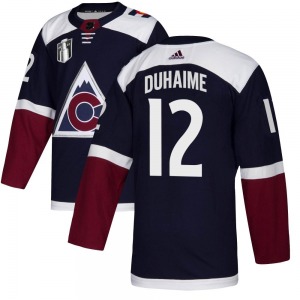 Brandon Duhaime Colorado Avalanche Adidas Youth Authentic Alternate 2022 Stanley Cup Final Patch Jersey (Navy)
