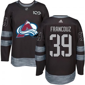 Pavel Francouz Colorado Avalanche Youth Authentic 1917-2017 100th Anniversary Jersey (Black)