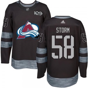 Ben Storm Colorado Avalanche Youth Authentic 1917-2017 100th Anniversary Jersey (Black)