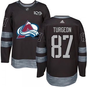 Pierre Turgeon Colorado Avalanche Youth Authentic 1917-2017 100th Anniversary Jersey (Black)