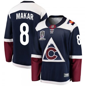 Cale Makar Colorado Avalanche Fanatics Branded Breakaway Alternate 2022 Stanley Cup Champions Jersey (Navy)