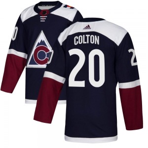Ross Colton Colorado Avalanche Adidas Youth Authentic Alternate Jersey (Navy)