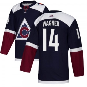 Chris Wagner Colorado Avalanche Adidas Youth Authentic Alternate Jersey (Navy)