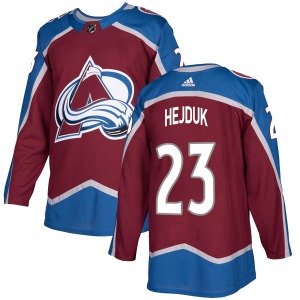 Milan Hejduk Colorado Avalanche Adidas Youth Authentic Burgundy Home Jersey