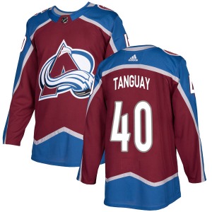 Alex Tanguay Colorado Avalanche Adidas Youth Authentic Burgundy Home Jersey